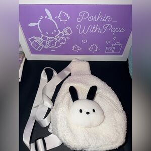 🐾NWOT Sherpa Pochacco Crossbody Sling Bag